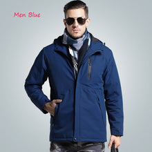 Load image into Gallery viewer, Winter Thick USB Heating Cotton Jackets