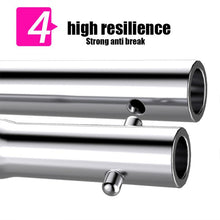 Load image into Gallery viewer, Portable Yoga Resistance Bands Pilates Stick Bodybuilding CrossFit Gym Rubber Tube Elastic Bands Fitness Equipment Training Exercise