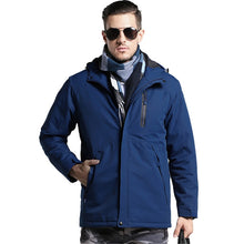 Load image into Gallery viewer, Winter Thick USB Heating Cotton Jackets