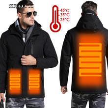 Load image into Gallery viewer, Winter Thick USB Heating Cotton Jackets