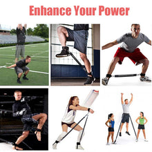 Load image into Gallery viewer, Workout Power 140lbs Resistance Band Boxing Endurance Agility Pull Rope Crossfit Rubber Band Basketball Training Resistance Rope