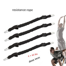 Load image into Gallery viewer, Workout Power 140lbs Resistance Band Boxing Endurance Agility Pull Rope Crossfit Rubber Band Basketball Training Resistance Rope