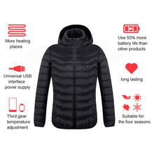 Load image into Gallery viewer, USB Electric Heated Vest Jackets