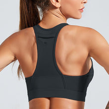 Load image into Gallery viewer, High Elastic Fitness  Bra Tops Sports Top Gym Running Padded Athletic Women Clothes
