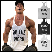 Load image into Gallery viewer, Men Muscle Gyms Workout Tank Tops Bodybuilding Y Back Sleeveless Vest Stringer Singlets Shirt Musclewear
