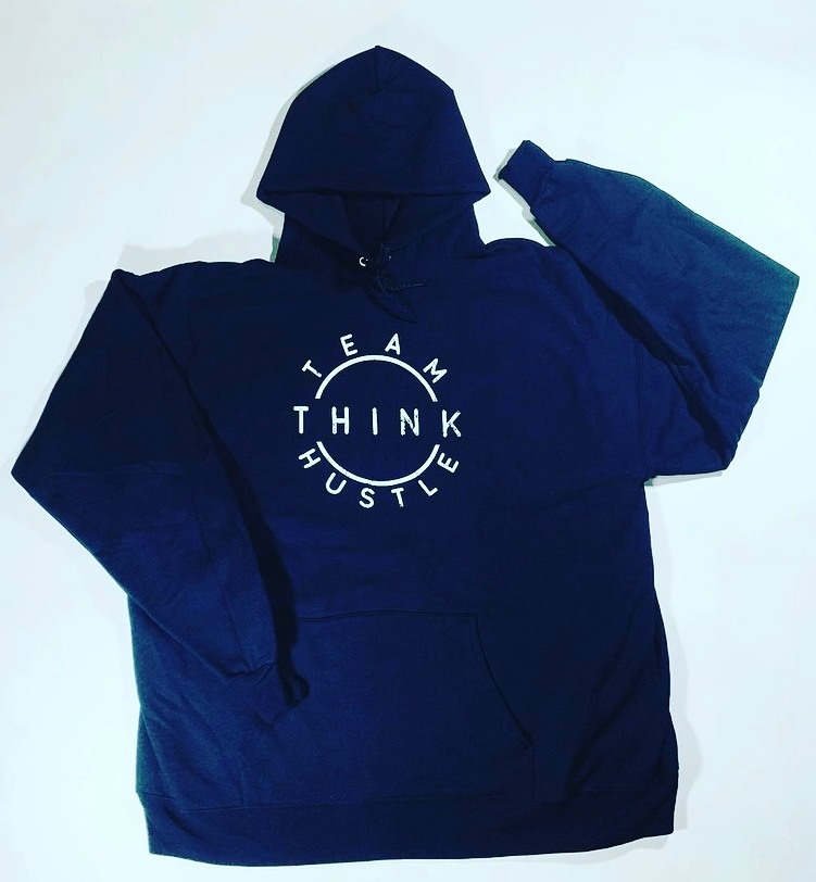 Think Team Hustle Hoodie - Black