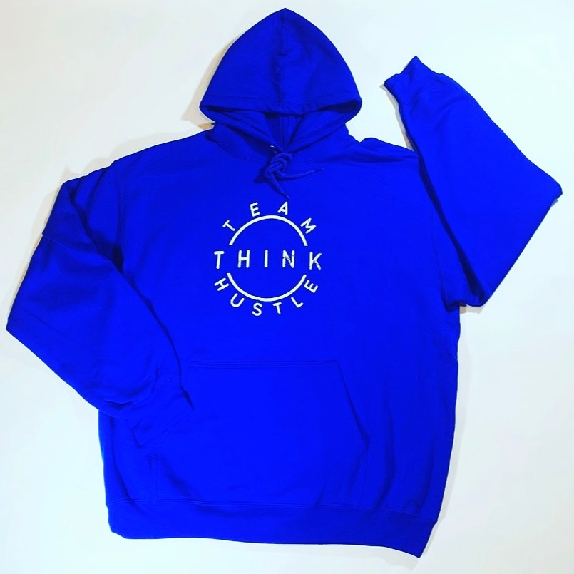 Think Team Hustle Hoodie - Royal Blue