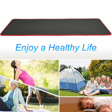 Load image into Gallery viewer, 10mm Yoga Mat Extra Thick 1830*610mm NRB Non-slip Pillow Mat For Men Women Fitness Tasteless Gym Exercise Pads Pilates Yoga Mat
